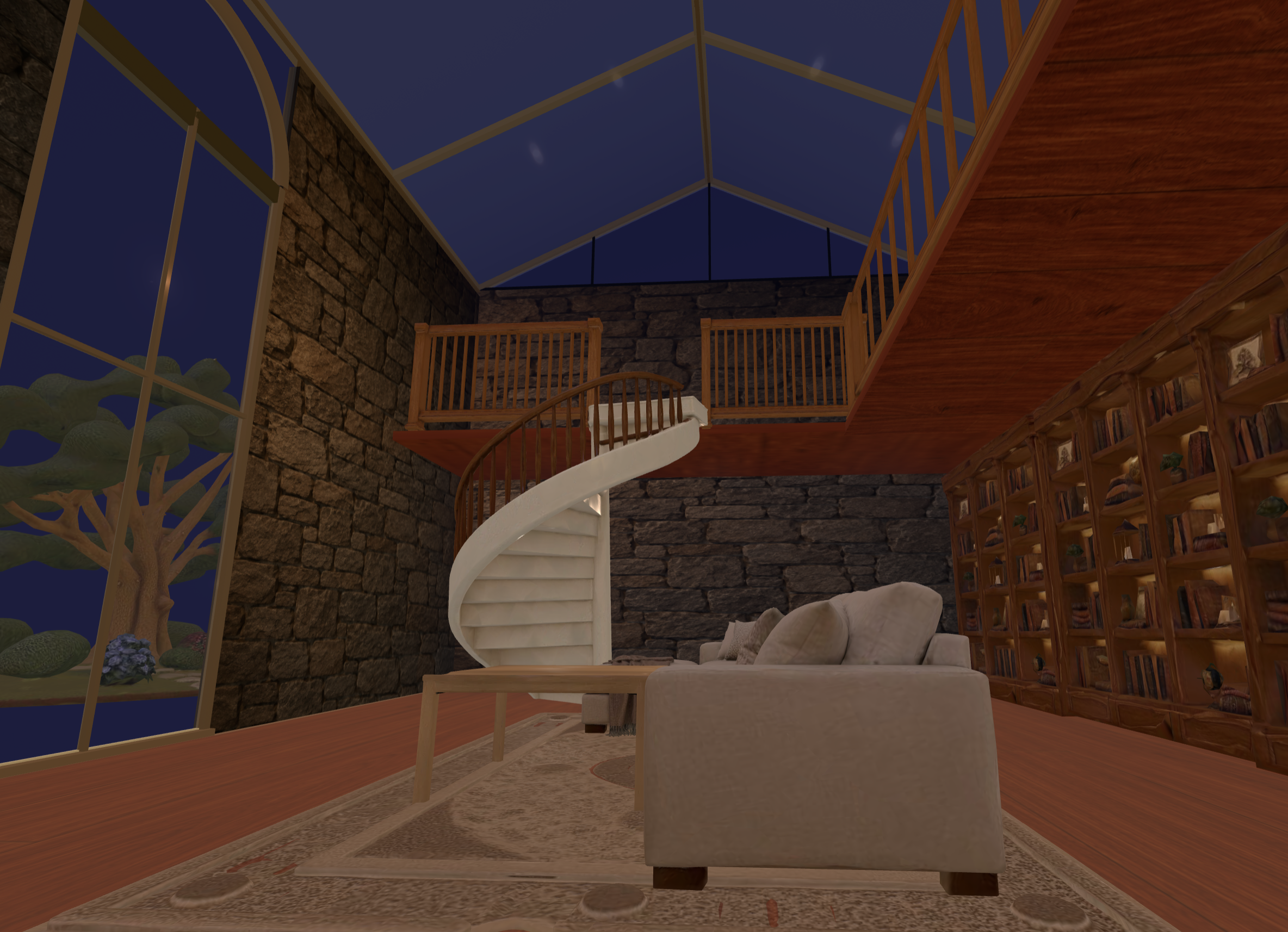 Interactive 3D home design world made with MANI Engine
